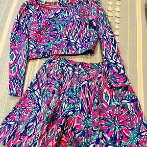 Lilly Pulitzer two piece outfit